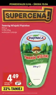 Delikatesy Centrum Twaróg Wiejski Piątnica półtłusty oferta