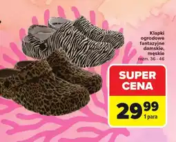 Carrefour Klapki męskie oferta