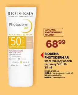 Ziko Dermo Krem tonujący odcień naturalny BIODERMA PHOTODERM AR SPF 50+ oferta