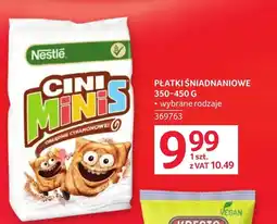 Selgros Płatki śniadaniowe Nestle oferta