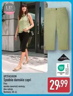 ALDI Spodnie damskie capri UP2FASHION oferta