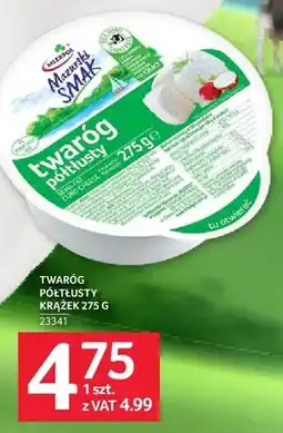 Selgros Twaróg półtłusty krążek Mazurski Smak oferta