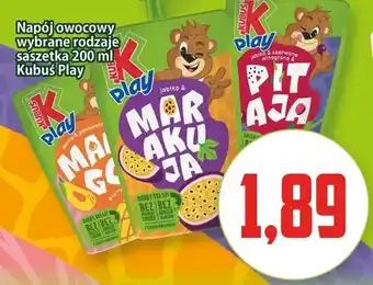 Napój owocowy Kubuś Play Mango saszetka