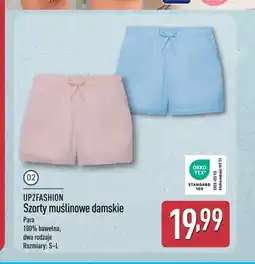 ALDI Szorty muślinowe damskie UP2FASHION oferta