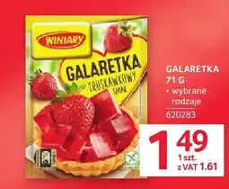 Selgros Galaretka truskawkowy smak Winiary oferta