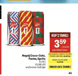 Delikatesy Centrum Napój Coca-Cola oferta
