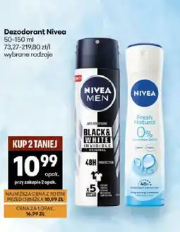 Delikatesy Centrum Dezodorant Nivea Fresh Natural oferta