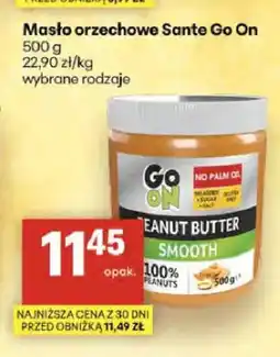 Delikatesy Centrum Masło orzechowe Sante Go On Peanut Butter Smooth oferta