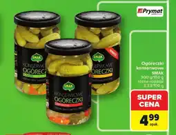 Carrefour Ogórki Smak oferta