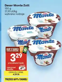 Delikatesy Centrum Deser Monte Zott oferta