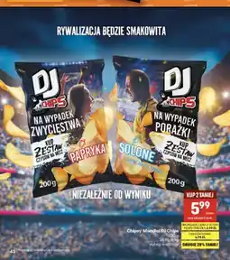 Delikatesy Centrum Chipsy Mundial DJ Chips Papryka oferta