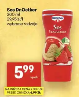 Delikatesy Centrum Sos Dr.Oetker truskawkowy oferta