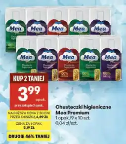 Delikatesy Centrum Chusteczki higieniczne Mea Premium 90-pak oferta