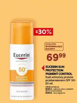 Ziko Dermo Fluid ochronny przeciw przebarwieniom EUCERIN SUN PROTECTION PIGMENT CONTROL SPF 50+ oferta