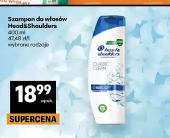 Delikatesy Centrum Szampon do włosów Head&Shoulders Classic Clean oferta
