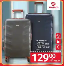 Selgros Walizka ABS oferta