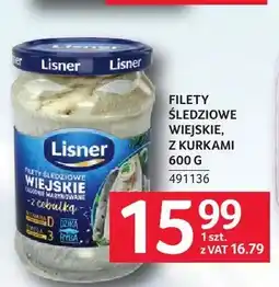 Selgros Filety śledziowe wiejskie z kurkami Lisner oferta