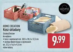 ALDI Kosz składany HOME CREATION ok. 30,5x20,3x12,5cm oferta