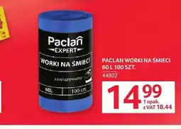 Selgros Worki na śmieci Paclan oferta