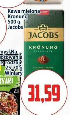 Kupiec Kawa mielona Kronung Jacobs oferta