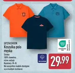 ALDI Koszulka polo męska UP2FASHION 100% bawełna oferta