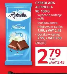 Selgros Czekolada Alpinella toffi oferta