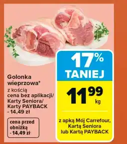 Carrefour Golonka wieprzowa Carrefour oferta