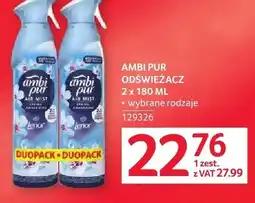 Selgros Odświeżacz Ambi Pur 2-pak oferta