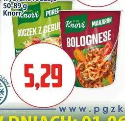 Kupiec Danie gotowe makaron bolognese Knorr oferta