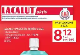 Selgros Pasta do zębów Lacalut Aktiv oferta