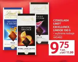 Selgros Czekolada Lindt Excellence oferta