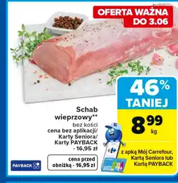 Carrefour Market Schab bez kości Carrefour oferta