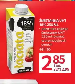 Selgros Śmietanka UHT 18% Łaciata oferta