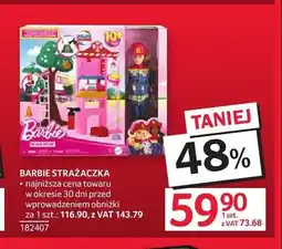 Selgros Barbie strażaczka oferta