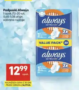 Delikatesy Centrum Podpaski Always Ultra Day oferta