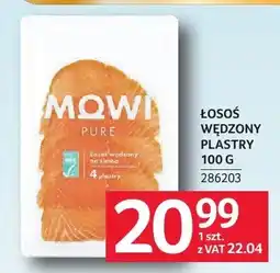 Selgros Łosoś wędzony plastry Mowi oferta