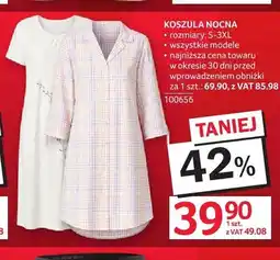 Selgros Koszula nocna oferta