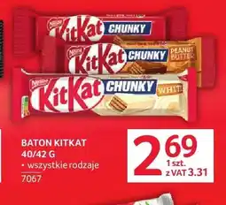 Selgros Baton KitKat oferta