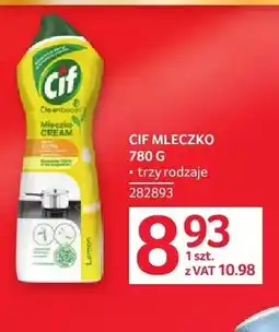 Selgros Mleczko Cif oferta