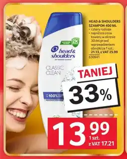 Selgros Szampon Head & Shoulders oferta
