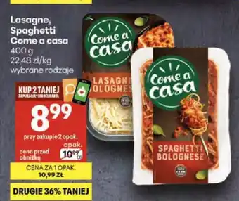 Delikatesy Centrum Lasagne Bolognese Come a casa oferta