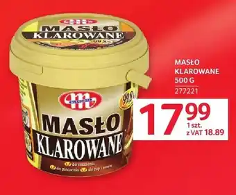 Selgros Masło klarowane Mlekovita oferta