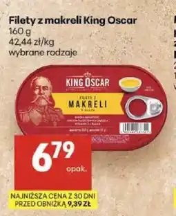 Delikatesy Centrum Filety z makreli King Oscar oferta