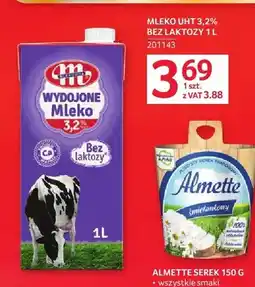 Selgros Mleko UHT 3,2% bez laktozy Mlekovita oferta