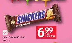 Selgros Lody Snickers oferta