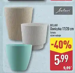 ALDI Doniczka 17/20cm BELAVI oferta