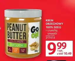 Selgros Krem orzechowy Go On smooth oferta