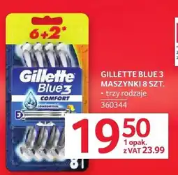 Selgros Maszynki Gillette Blue 3 8-pak oferta