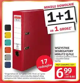 Selgros Segregator Herlitz Q.File oferta