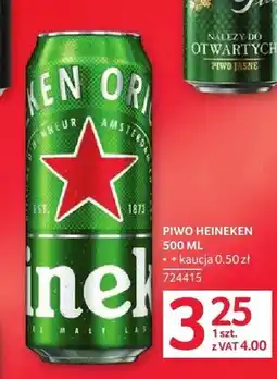 Selgros Piwo Heineken oferta